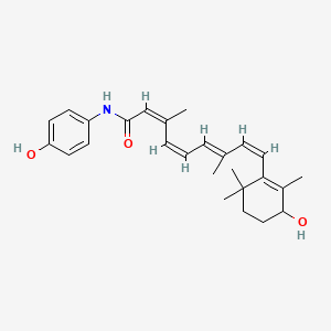 molecular formula C26H33NO3 B13445374 3-Hydroxy Fenretinide 