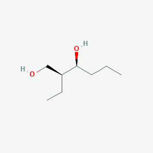 molecular formula C8H18O2 B13445403 rel-(2R,3R)-2-Ethyl-1,3-hexanediol 