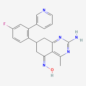molecular formula C20H18FN5O B13445410 Hsp90-IN-89 