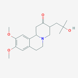 molecular formula C19H27NO4 B13445553 2-Hydroxy Tetrabenazine 