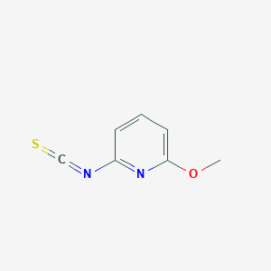 molecular formula C7H6N2OS B13445663 2-Isothiocyanato-6-methoxypyridine 