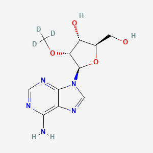 molecular formula C11H15N5O4 B13445677 2'-O-Methyl Adenosine-d3 