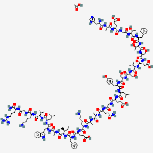 molecular formula C151H230N40O47 B13445783 GLP-1(7-36) Acetate 