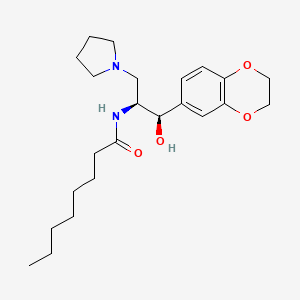 molecular formula C23H36N2O4 B13445806 Eliglustat (SR) Diastereomer CAS No. 1092472-65-5