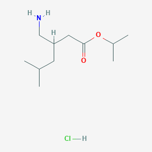 molecular formula C11H24ClNO2 B13445840 Pregabalin Impurity E 