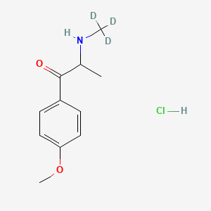 molecular formula C11H16ClNO2 B13445862 Methedrone-d3 Hydrochloride CAS No. 1231710-62-5