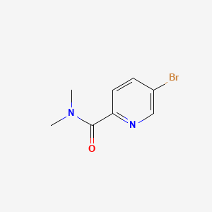 molecular formula C8H9BrN2O B1344591 5-bromo-N,N-dimethylpicolinamide CAS No. 845305-86-4