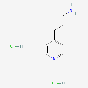 molecular formula C8H14Cl2N2 B1344601 3-(Pyridin-4-yl)propan-1-amine dihydrochloride CAS No. 922189-08-0