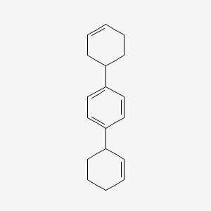 molecular formula (C6H7)3<br>C18H22 B1344602 Dodecahydroterphenyl CAS No. 61788-32-7
