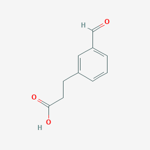 3-(3-Formylphenyl)propanoic acid