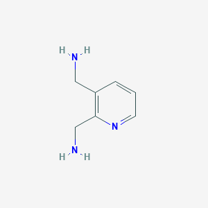 molecular formula C7H11N3 B13446163 Bis(aminomethyl)pyridine 