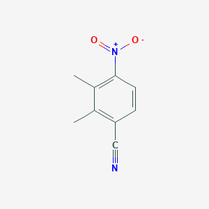 molecular formula C9H8N2O2 B1344622 2,3-Dimethyl-4-nitrobenzonitrile CAS No. 52962-97-7