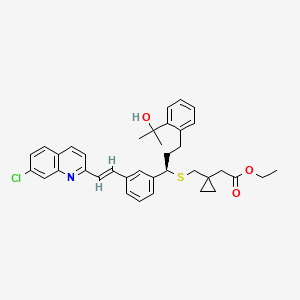 molecular formula C37H40ClNO3S B13446310 Montelukast Ethyl Ester 