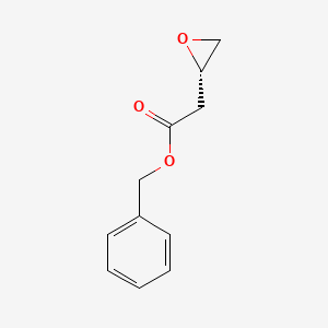 molecular formula C11H12O3 B13446370 (S)-Oxiraneacetic Acid Phenylmethyl Ester 