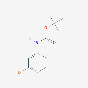 molecular formula C12H16BrNO2 B1344638 N-BOC-N-Methyl-3-bromoaniline CAS No. 57598-34-2