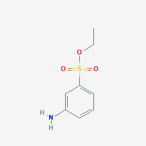 molecular formula C8H11NO3S B13446385 Ethyl 3-aminobenzenesulfonate 