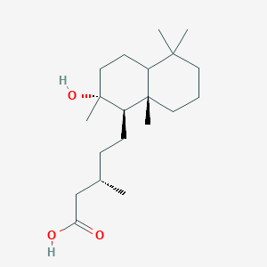 molecular formula C20H36O3 B13446394 Labdanolic acid 