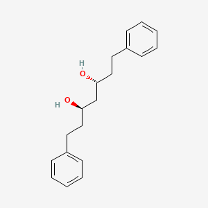 molecular formula C19H24O2 B13446398 (3R,5R)-1,7-diphenylheptane-3,5-diol 