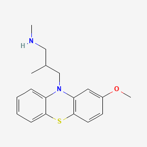 molecular formula C18H22N2OS B13446439 rac-Normepromazine 