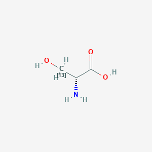 molecular formula C3H7NO3 B13446496 D-Serine-3-13C 
