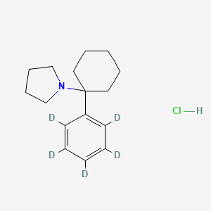 molecular formula C16H24ClN B13446550 Rolicyclidine-d5 Hydrochloride CAS No. 1246815-30-4