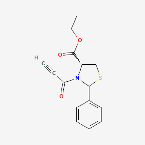 molecular formula C15H15NO3S B13446621 ALC67 