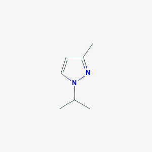 molecular formula C7H12N2 B1344676 1-isopropyl-3-methyl-1H-pyrazole CAS No. 160729-58-8