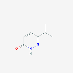molecular formula C7H10N2O B1344703 6-Isopropylpyridazin-3(2H)-one CAS No. 570416-36-3