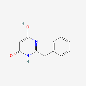 molecular formula C11H10N2O2 B1344710 2-Benzylpyrimidine-4,6-diol CAS No. 3740-83-8