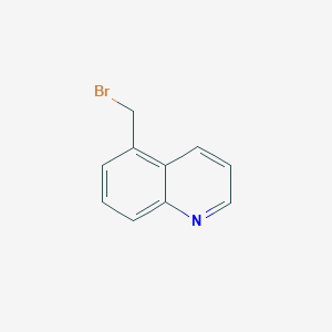 molecular formula C10H8BrN B1344717 5-(Bromomethyl)quinoline CAS No. 1260796-73-3