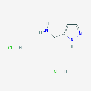 (1H-pyrazol-3-yl)methanamine dihydrochloride