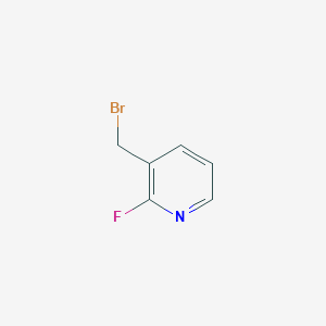 molecular formula C6H5BrFN B1344724 3-(Bromomethyl)-2-fluoropyridine CAS No. 30412-42-1