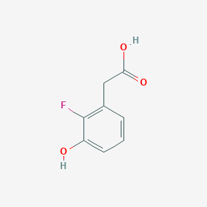 2-(2-Fluoro-3-hydroxyphenyl)acetic acid