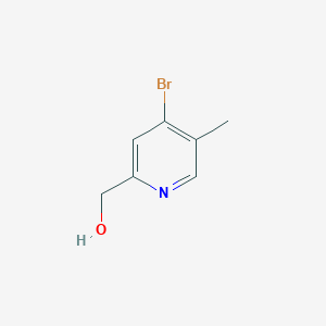 molecular formula C7H8BrNO B1344758 (4-Bromo-5-methylpyridin-2-yl)methanol CAS No. 820224-83-7