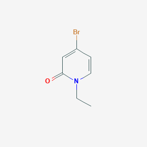molecular formula C7H8BrNO B1344759 4-bromo-1-ethylpyridin-2(1H)-one CAS No. 832735-58-7