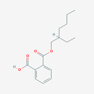 molecular formula C16H22O4 B134476 Mono(2-ethylhexyl) phthalate CAS No. 4376-20-9