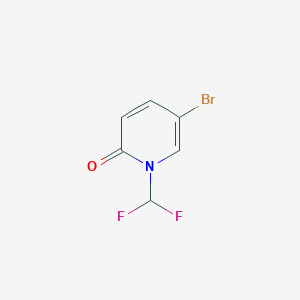 5-Bromo-1-(difluoromethyl)pyridin-2(1H)-one