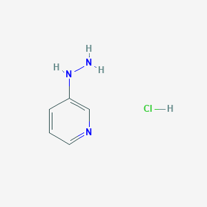 molecular formula C5H8ClN3 B1344773 3-Hydrazinylpyridine hydrochloride CAS No. 650638-17-8