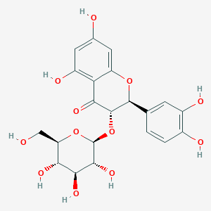 molecular formula C21H22O12 B134478 (2S,3S)-(-)-Glucodistylin CAS No. 129212-92-6