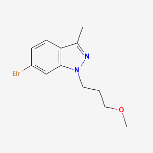 6-Bromo-1-(3-methoxypropyl)-3-methyl-1H-indazole