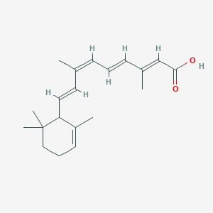 molecular formula C20H28O2 B13448095 9-cis-4,5-Didehydro-5,6-dihydro Retinoic Acid 
