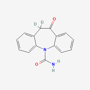 molecular formula C15H12N2O2 B13448176 Oxcarbazepine-D2 