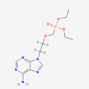 molecular formula C12H20N5O4P B13448198 Adefovir-d4 Diethyl Ester 