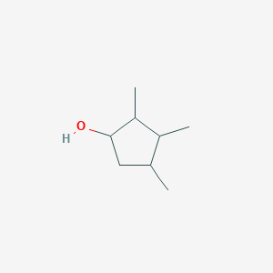 molecular formula C8H16O B13448296 2,3,4-Trimethylcyclopentanol 