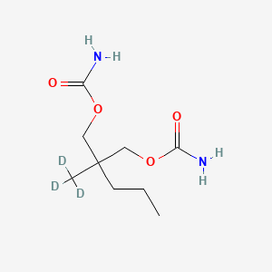 molecular formula C9H18N2O4 B13448339 Meprobamate-d3 CAS No. 1185106-66-4
