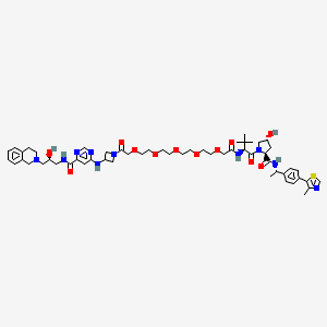 molecular formula C55H76N10O12S B13448419 MS4322 