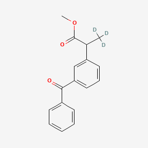 molecular formula C17H16O3 B13448502 Ketoprofen-d3 Methyl Ester 