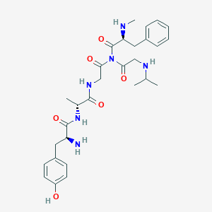 Tyrosyl-alanyl-glycyl-(methyl)phenylalanyl-glycine-(N-isopropyl)amide