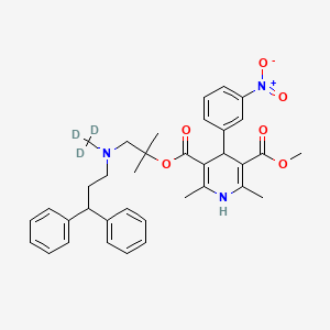 molecular formula C36H41N3O6 B13448680 Lercanidipine-d3 