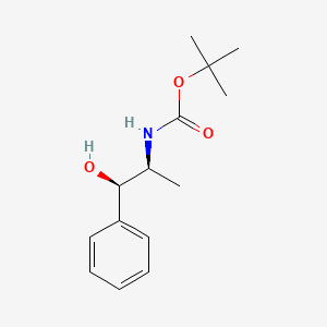 molecular formula C14H21NO3 B13448721 N-(tert-Butoxycarbonyl)-(1R,2S)-norephedrine 